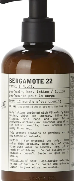 Le Labo Kropspleje>Bergamote 22 Perfuming Body Lotion 237ml