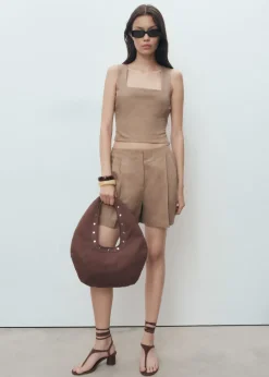 BERMUDA SHORTS. -- TERESA-MANGO Hot