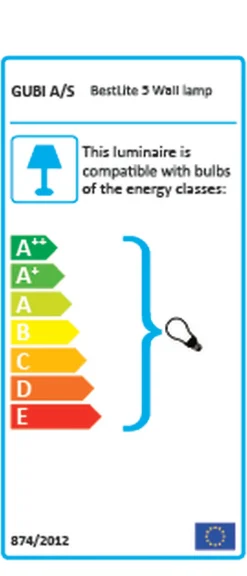 Gubi Væglamper>Bestlite BL5 væglampe