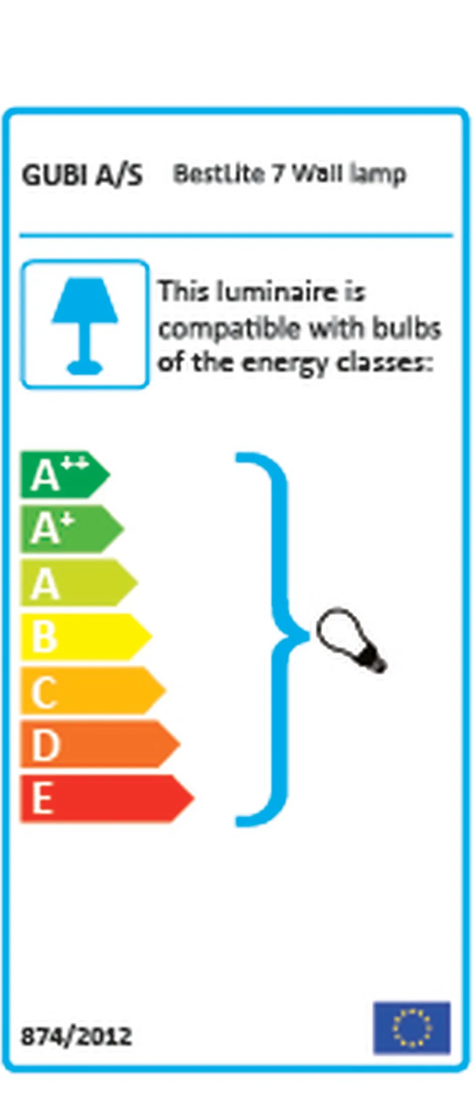 Discount Bestlite BL7 væglampe Væglamper