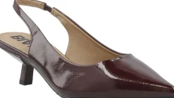 BIAKRISTIN Kitten Heel Slingback Patent-Bianco Best