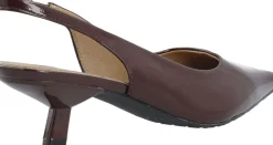 BIAKRISTIN Kitten Heel Slingback Patent-Bianco Best