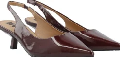 BIAKRISTIN Kitten Heel Slingback Patent-Bianco Best