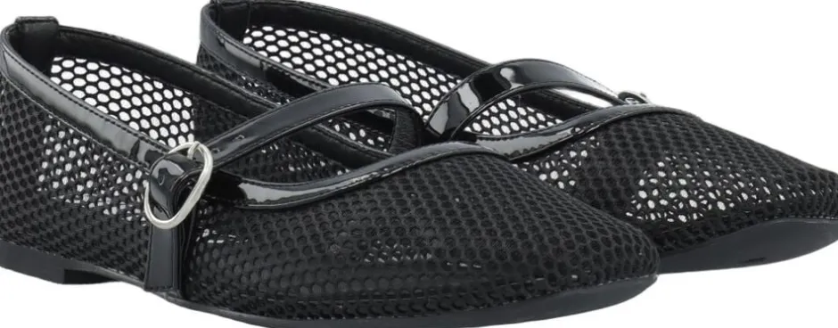 Dame Bianco Mary Jane|Ballerinaer>BIALILJA Mary Jane Mesh