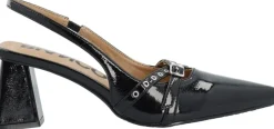 Sale BIAMARALYN Buckle Slingback Faux Leather Dame Højhælede Sko