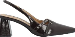 Dame Bianco Festsko|Slingbacks>BIAMARALYN Buckle Slingback Faux Leather
