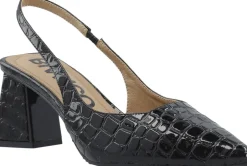 Sale BIAMARALYN Slingback Croco Patent Dame Højhælede Sko