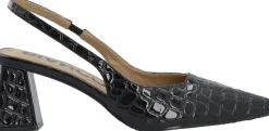 Sale BIAMARALYN Slingback Croco Patent Dame Højhælede Sko