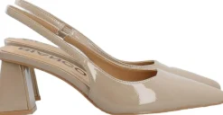 BIAMARALYN Slingback Patent-Bianco