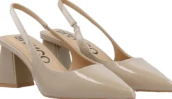 BIAMARALYN Slingback Patent-Bianco
