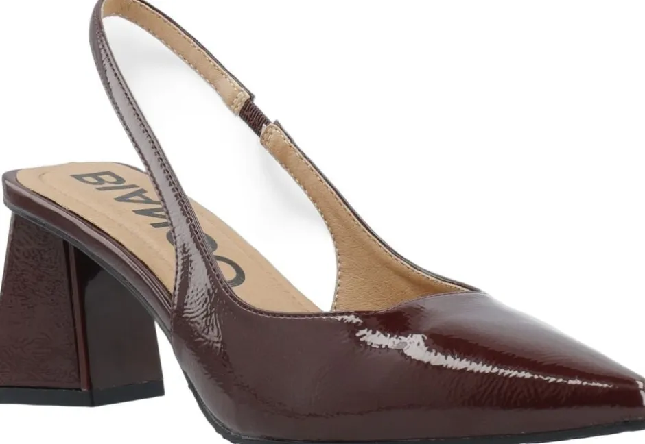 Online BIAMARALYN Slingback Patent Dame Højhælede Sko