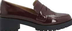 Discount BIAPEARL Simple Penny Loafer Patent Aquarius Dame Loafers
