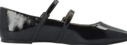Sale BIAROSE Karré Double Mary Jane Flat Faux Leather Dame Mary Jane|Ballerinaer