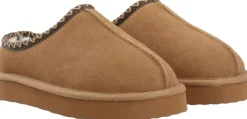 BIASNOW Flatform Binded Slip In Shoe Suede-Bianco Clearance
