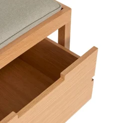 Hübsch Møbler>Bifi Bænk Sand/Natur