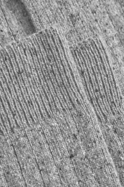 Online Bjarki Neps Wool Rib Sock Strømper