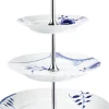 Royal Copenhagen Skåle & Fade>Blå Mega etagere 3 lag