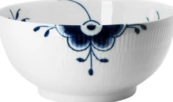 Hot Blå Mega Riflet 310 cl. skål Skåle & Fade