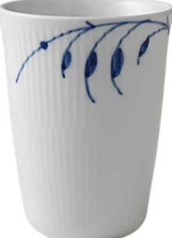 Blå Mega Riflet 39 cl. termokop-Royal Copenhagen Online