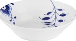 Royal Copenhagen Tallerkener>Blå Mega Riflet 17 cm. dyb tallerken