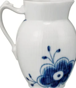 Blå Mega Riflet 0,38 l kande-Royal Copenhagen Clearance