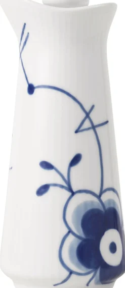 Blå Mega Riflet Olie- og Eddikeflaske, 13,5 cm-Royal Copenhagen Best