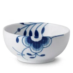 Discount BLÅ MEGA RIFLET SKÅL 24 CL Skåle & Fade