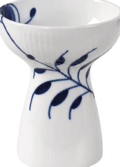 Royal Copenhagen Vaser & Urtepotteskjulere>Blå Mega Riflet Vase 11 cm