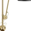 Discount BL5 Wall Lamp 16 all brass parts/charcoal black shade Væglamper