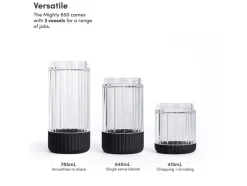 Blender Mighty Plus 850 Carbon black-Beast New