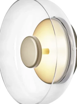 Nuura Væglamper>Blossi Wall, nordic gold / clear