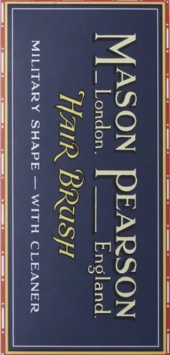 B1M - Large Extra Military Dark Ruby-Mason Pearson New