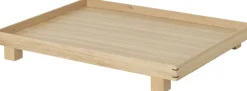 Discount Bon WoodenTray Large - Oak Tilbehør Til Bordet