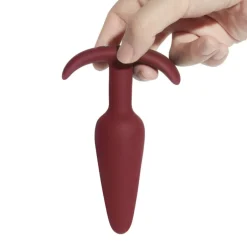 Boo Vibrerene Buttplug med Fjernbetjening - Mørk Violet-The Oh Collective Clearance