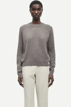 Hot Boston o-neck 6304 Dame Cashmere|Strik