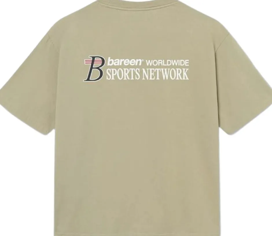 Box Fit T-Shirt - Sports Network-Bareen Sale