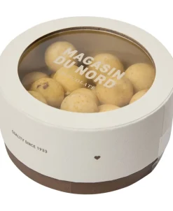 Box, Lakridsdragé m/ hvid chokolade & mango ca. 185 g-Magasin Chokolade Hot