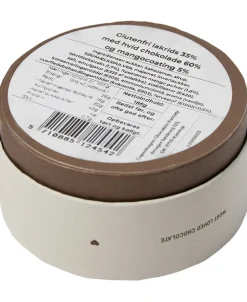 Box, Lakridsdragé m/ hvid chokolade & mango ca. 185 g-Magasin Chokolade Hot