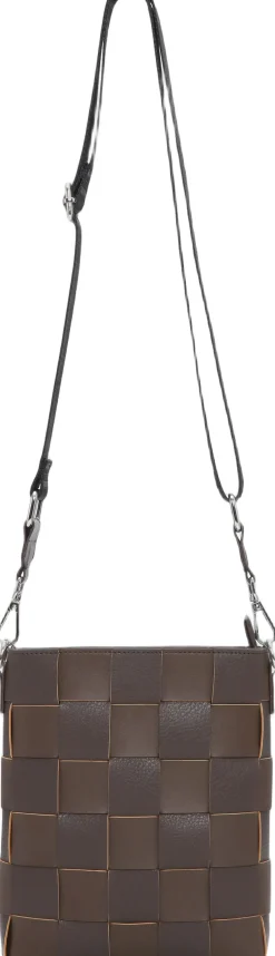 New Braided Squared Cross-Body Dame Crossbody Tasker