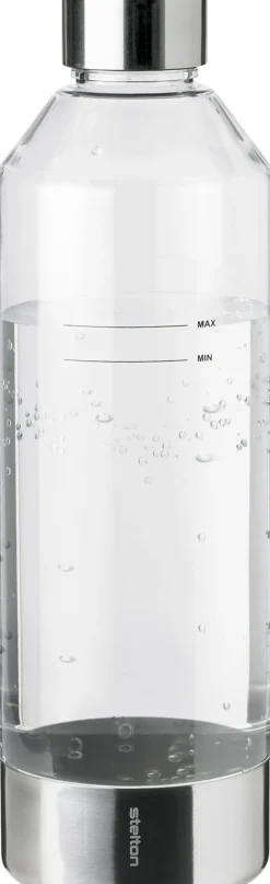 Stelton Køkkenmaskiner>Brus flaske til kulsyremaskine steel