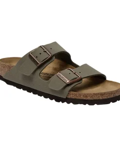 Dame Birkenstock Sandaler>BS ARIZONA BFNB S STONE