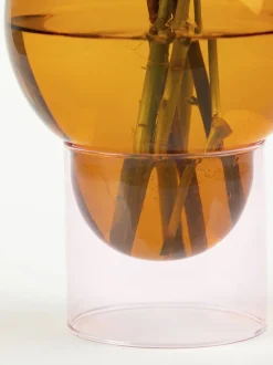 BUBBLE TUBE, LARGE, AMBER/ROSE, 90270A-Studio About