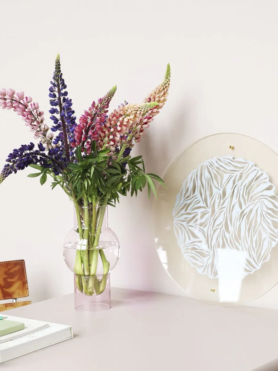 BUBBLE TUBE, LARGE, ROSE/ROSE, 90270R-Studio About Outlet