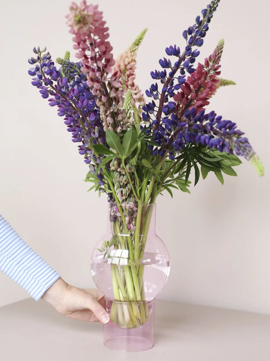 BUBBLE TUBE, LARGE, ROSE/ROSE, 90270R-Studio About Outlet