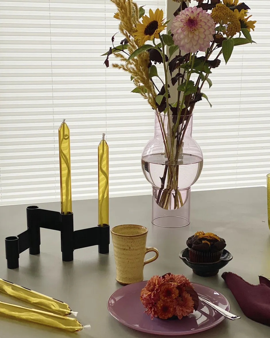 BUBBLE TUBE, LARGE, ROSE/ROSE, 90270R-Studio About Outlet