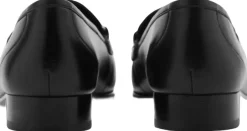 Buckle leather moccasins Dame Loafers