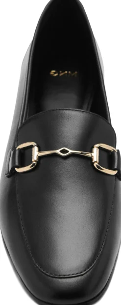 Buckle leather moccasins Dame Loafers
