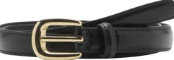Buckle skinny belt-MANGO Hot