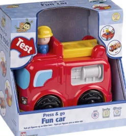 Børn Baby Buddy Legetøjsbiler & Transportmidler>BUDDY BRANDBIL PRESSnGO