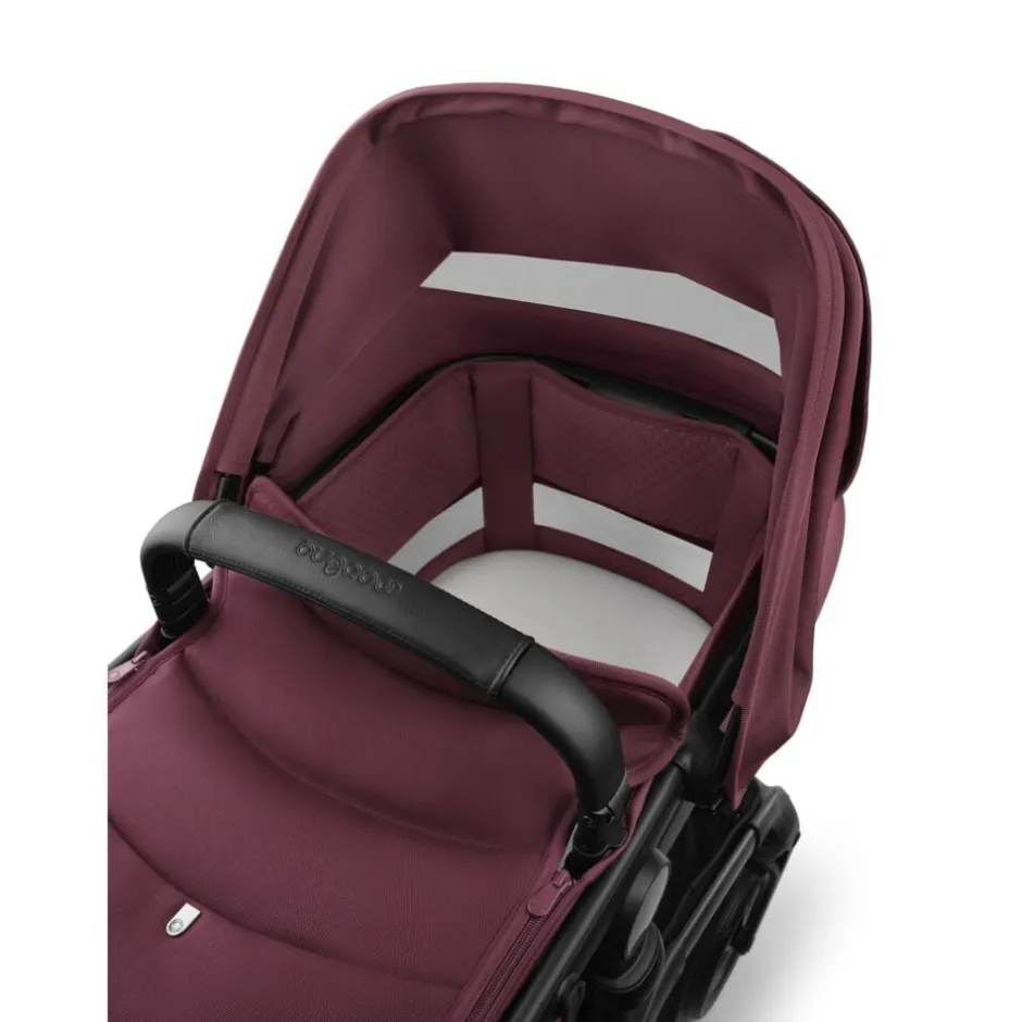 Børn Bugaboo Babyudstyr>Fox 5 Renew complete BLACK/DARK CHERRY-DARK CHERRY